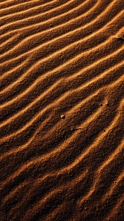 Desert Sand Waves Brown Iphone Wallpaper