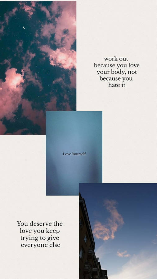 Deserve Love Aesthetic Wallpaper