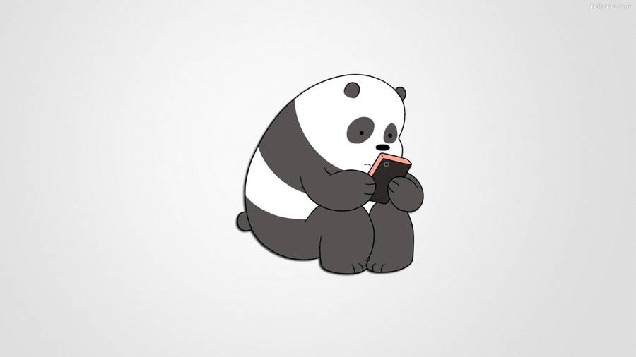 Desktop Panda We Bare Bears Wallpaper