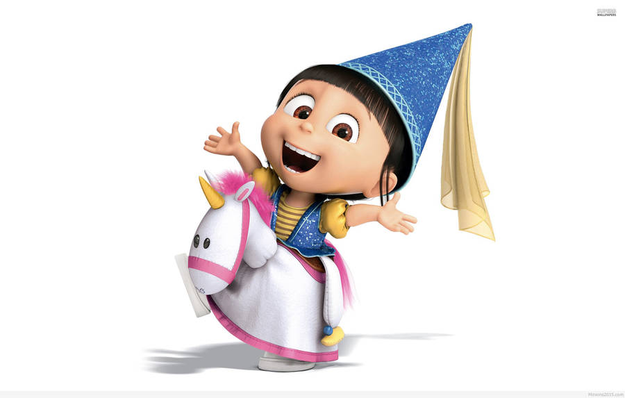 Despicable Me Agnes Unicorn Wallpaper