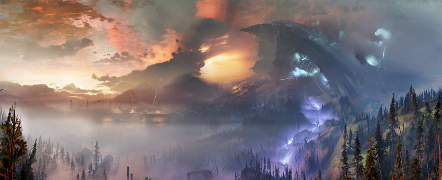 Destiny 2 Sky Screenshot Wallpaper