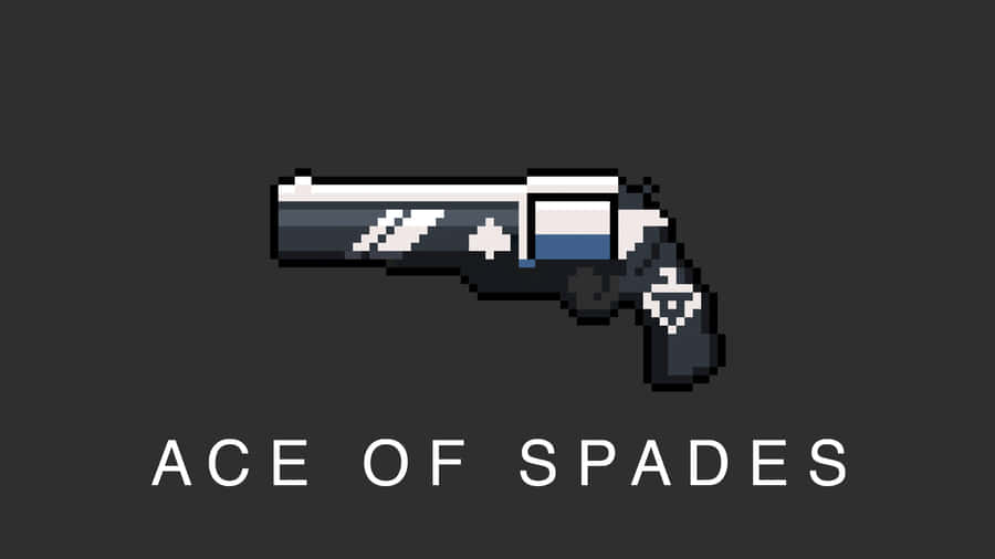 Destiny Pixel Art Pistol Wallpaper