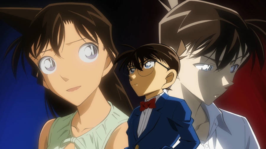 Detective Conan Shinichi And Ran Wallpaper