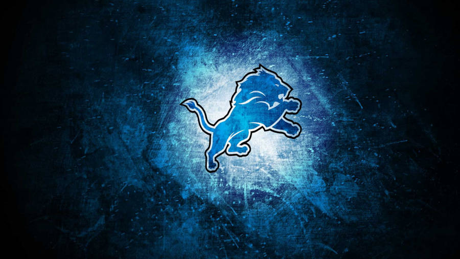 Determination And Power - A Detroit Lion In Action Wallpaper