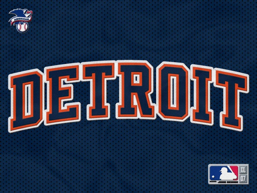 Detroit Tigers Blue Jersey Wallpaper