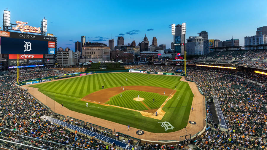 Detroit Tigers Comerica Park Wallpaper