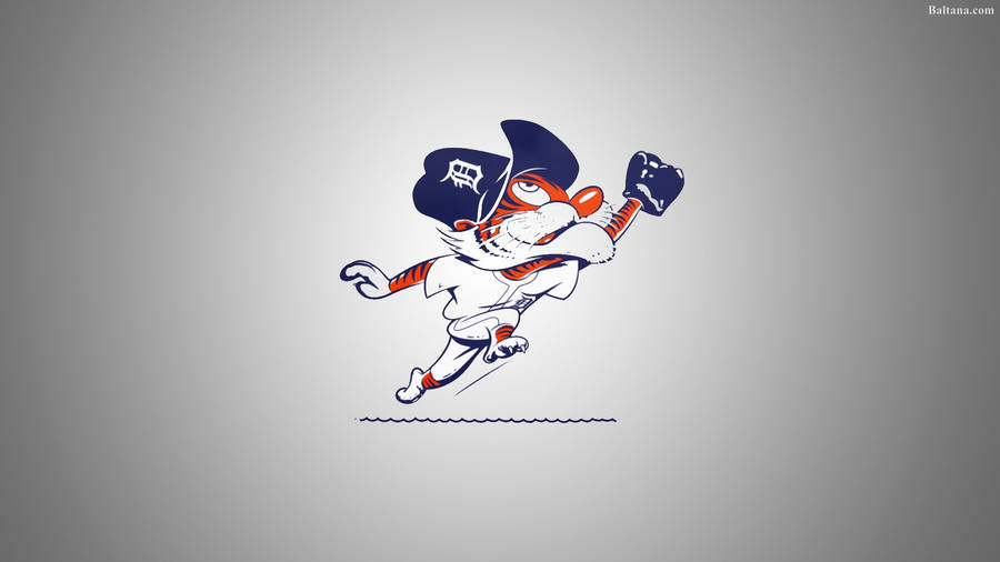 Detroit Tigers Outfield Kitty Wallpaper