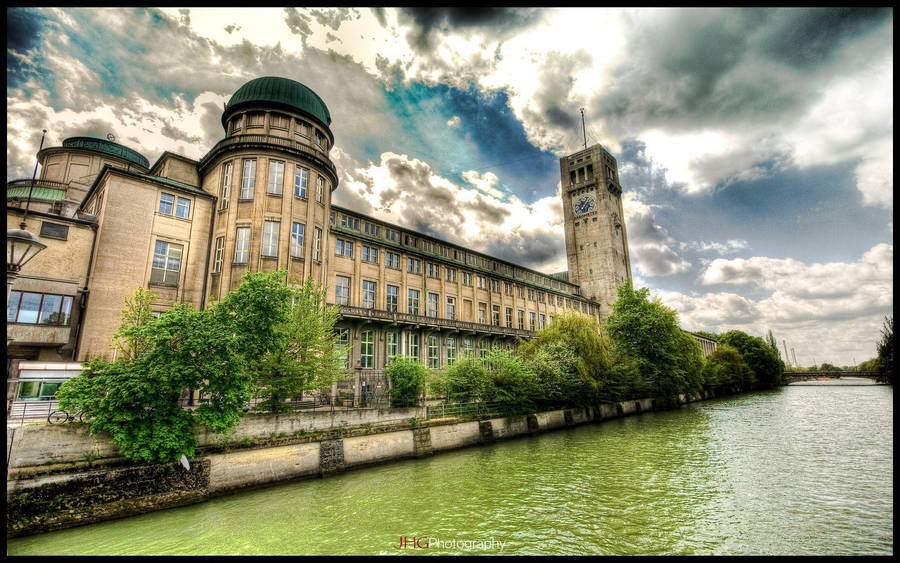 Deutsches Museum In Munich Wallpaper