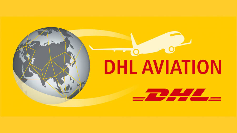 Dhl Aviation Poster Wallpaper