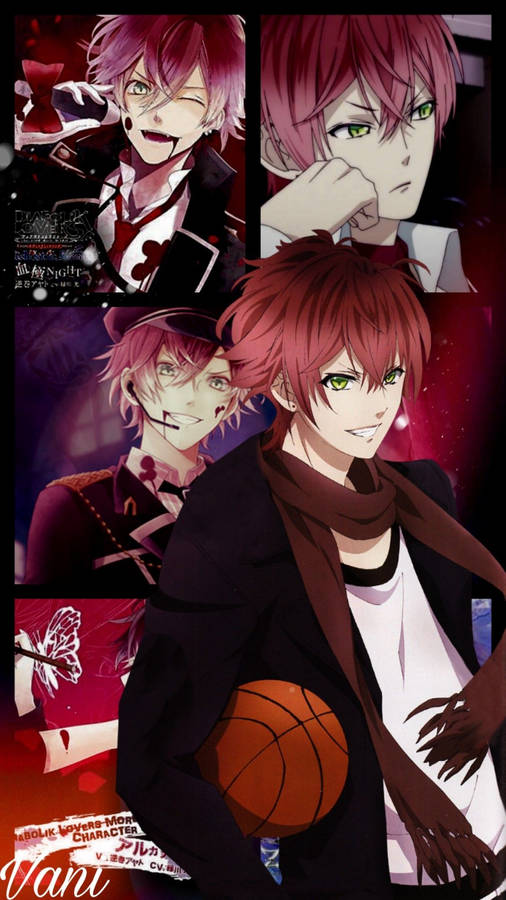 Diabolik Lovers Ayato Collage Wallpaper