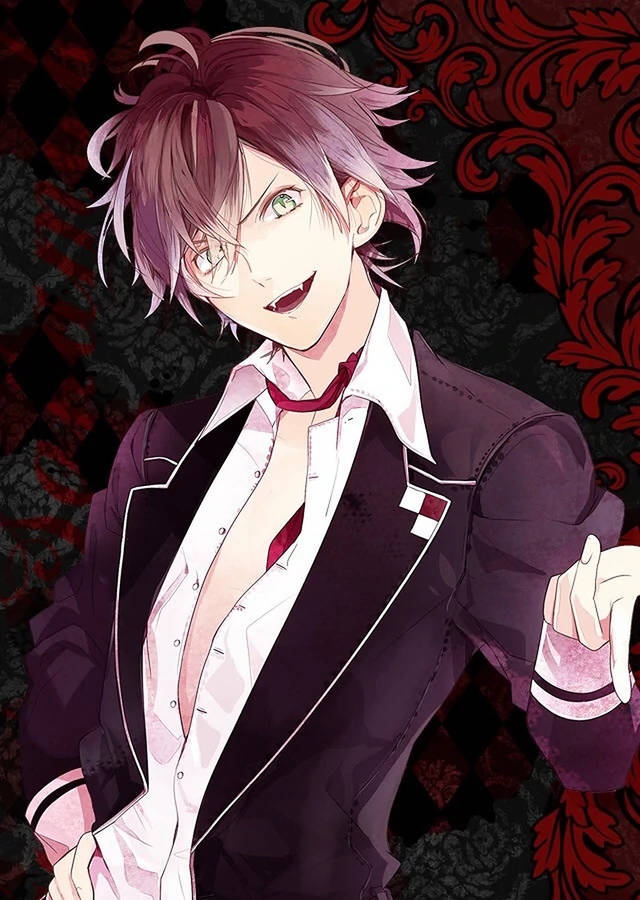 Diabolik Lovers Ayato Red Poster Wallpaper