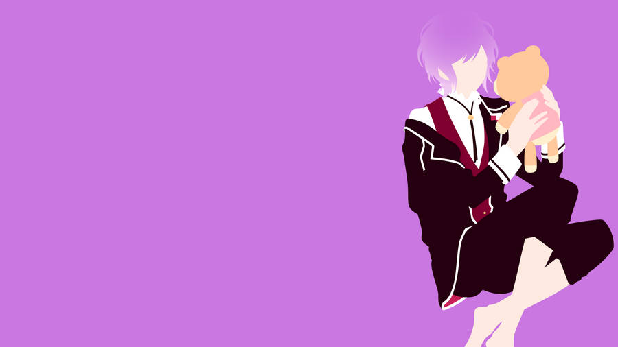 Diabolik Lovers Kanato Minimalist Art Wallpaper