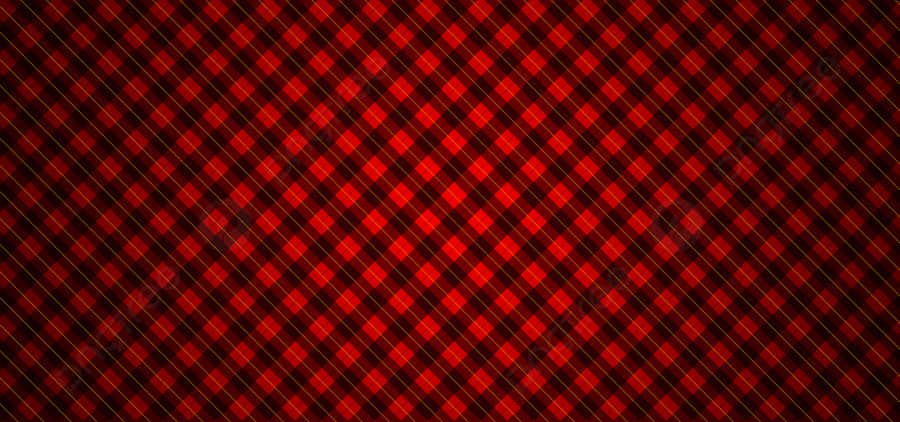 Diagonal Black And Red Plaid Wallpaper