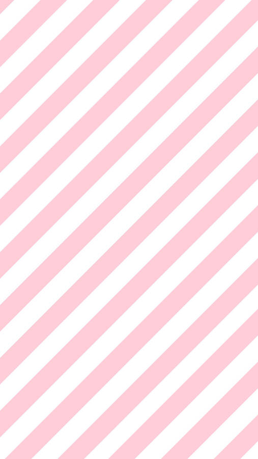 Diagonal Pink And White Lines Preppy Pfp Wallpaper