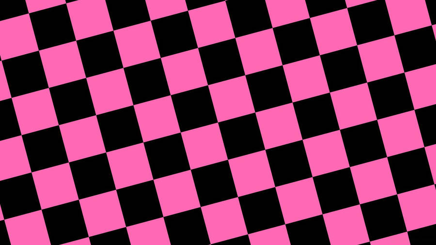 Diagonal Squares Black And Pink Aesthetic Wallpaper