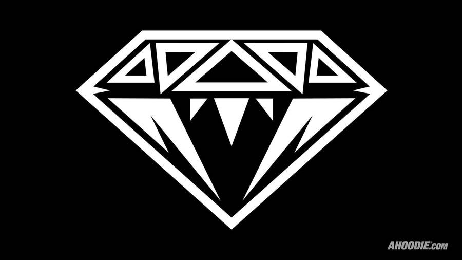 Diamond Supply Co Black And White Wallpaper