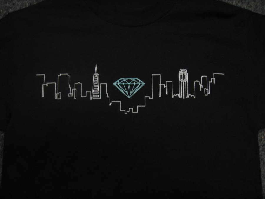 Diamond Supply Co Black Shirt Wallpaper