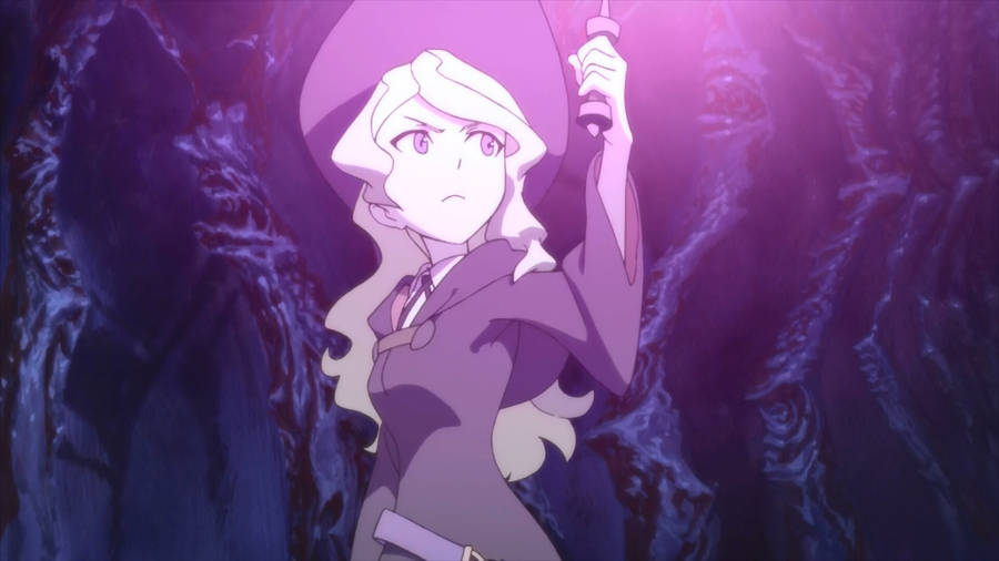 Diana Cavendish From Little Witch Academia Wallpaper