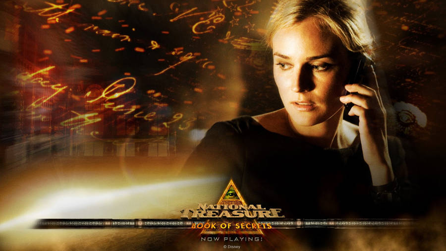 Diane Kruger Book Of Secrets Wallpaper