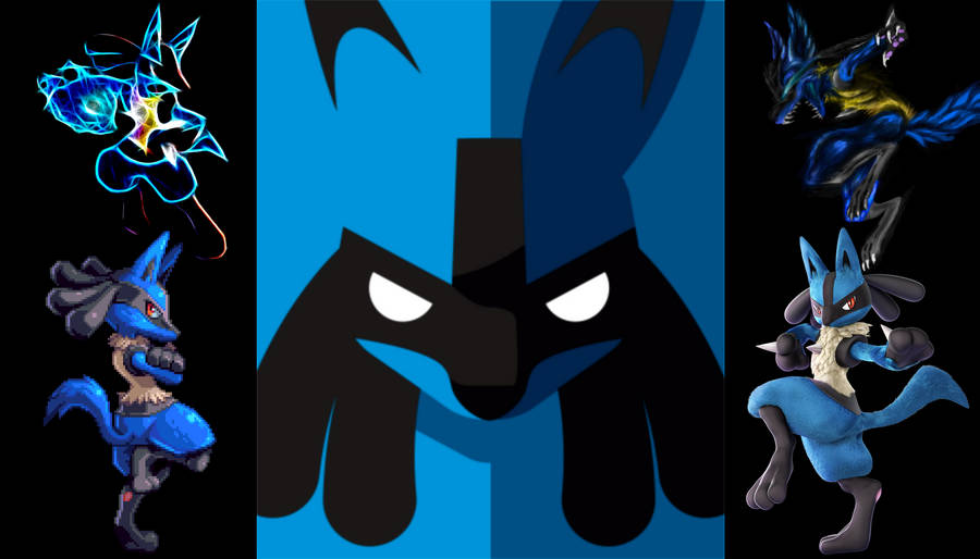 Different Animated Lucario Wallpaper