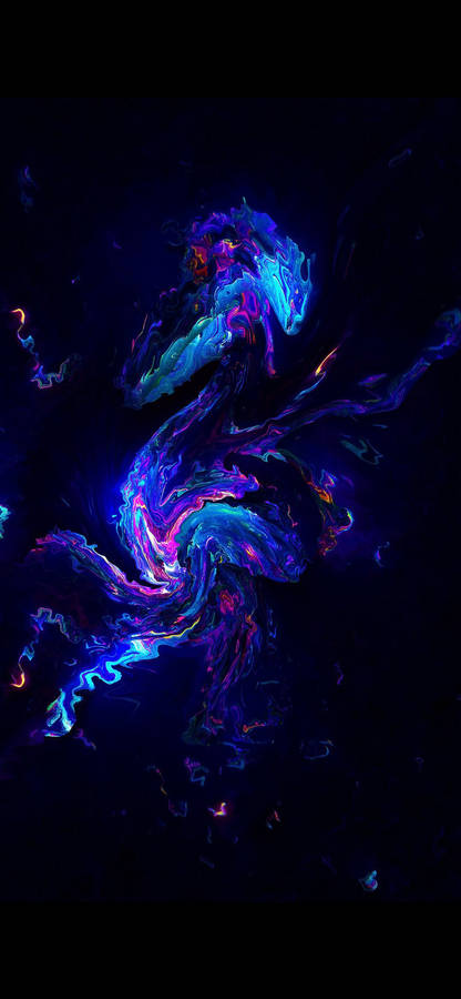 Digital Art Abstract Plasma Top Iphone Hd Wallpaper