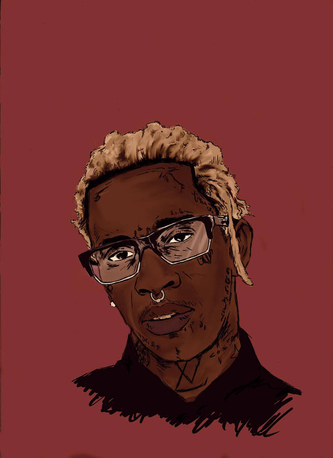 Digital Art Young Thug Wallpaper