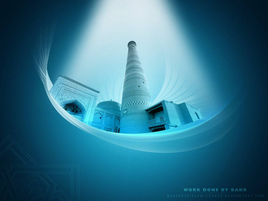 Digital Cover Islamic Architecture Wallpaper