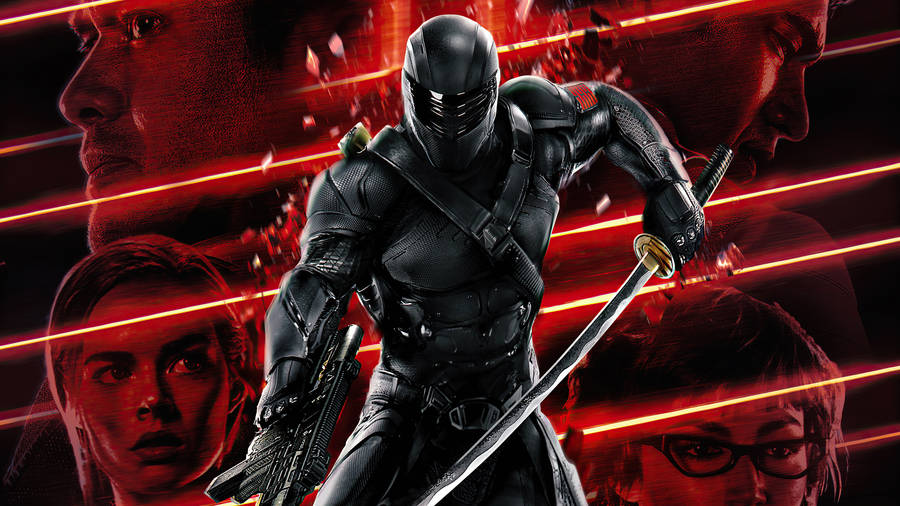 Digital Poster Snake Eyes Film Wallpaper