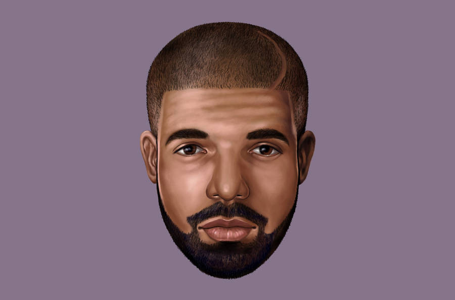 Digitally Painted Drake Wallpaper