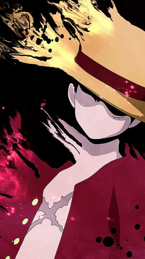 Diminishing Art Of Luffy Phone Wallpaper