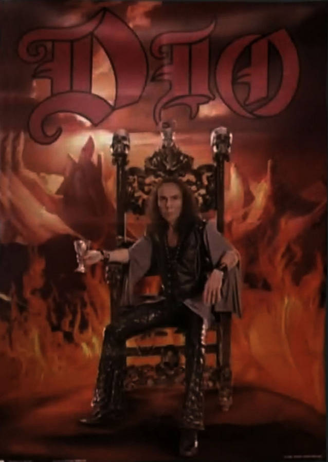 Dio Enthroned Poster Wallpaper