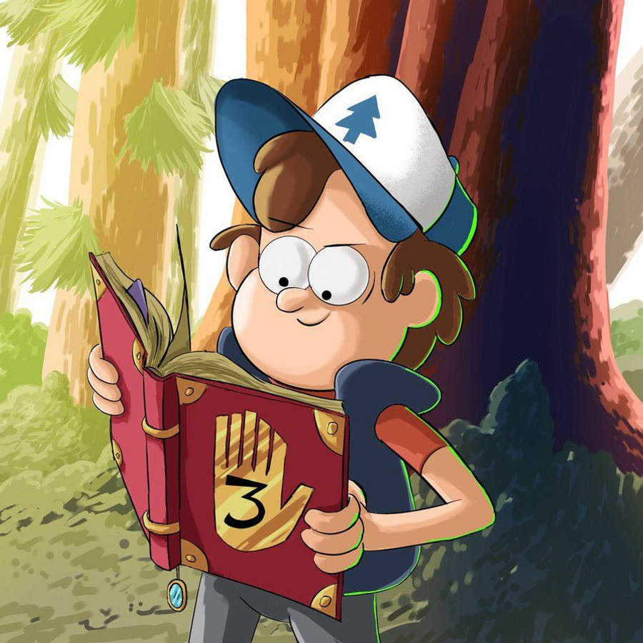 Dipper Pines In The Forest Wallpaper