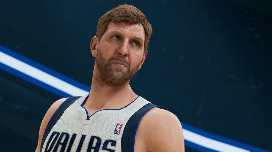 Dirk Nowitzki Nba 2k22 Wallpaper