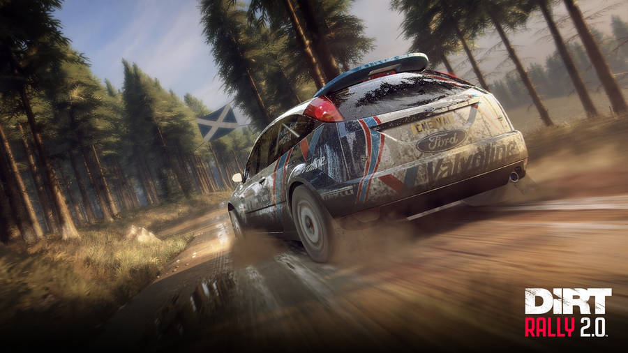 Dirt Rally Ford Fiesta Wallpaper