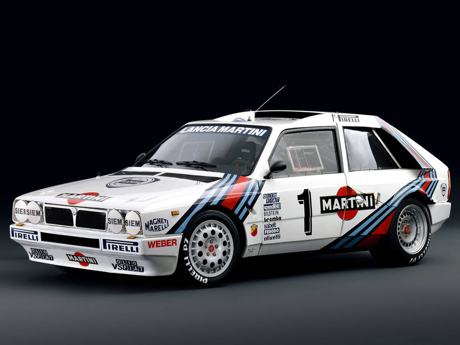 Dirt Rally Lantia Delta Car Wallpaper