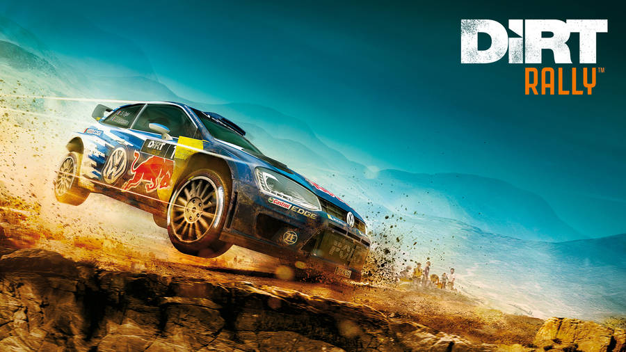 Dirt Rally Volkswagen Crashing In Mud Wallpaper