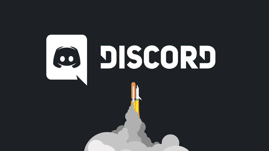 Discord Launching Rocket Vector Wallpaper