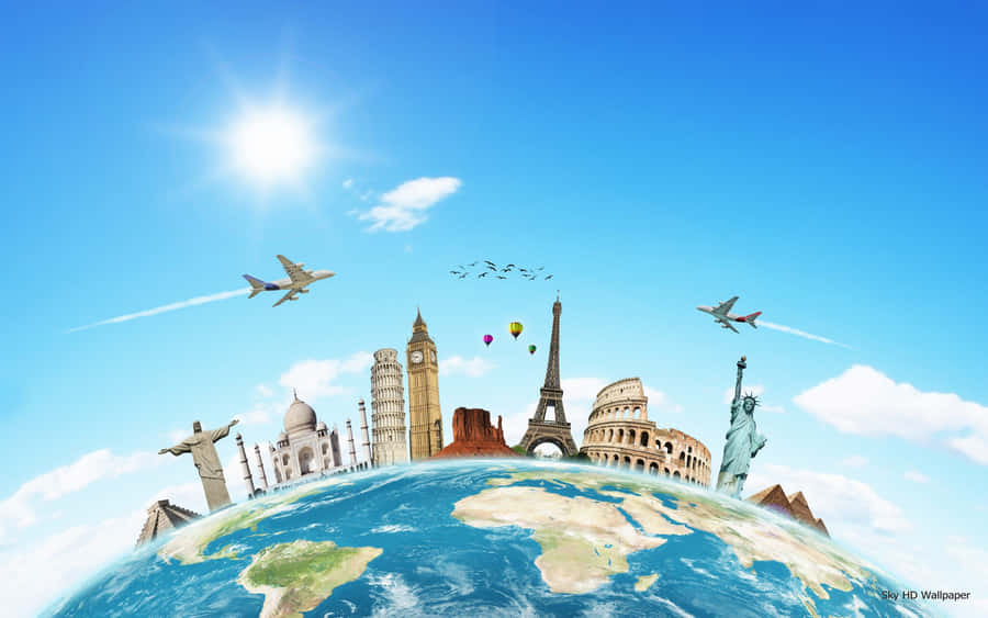Discover A Global Adventure Wallpaper