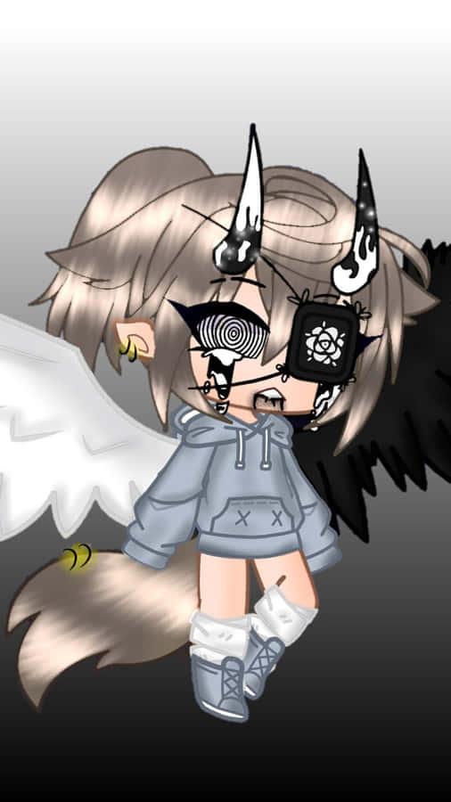 Discover The Daring Style Of Gacha Life Bad Boy! Wallpaper