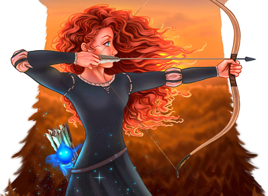 Disney Brave Merida The Archer Wallpaper