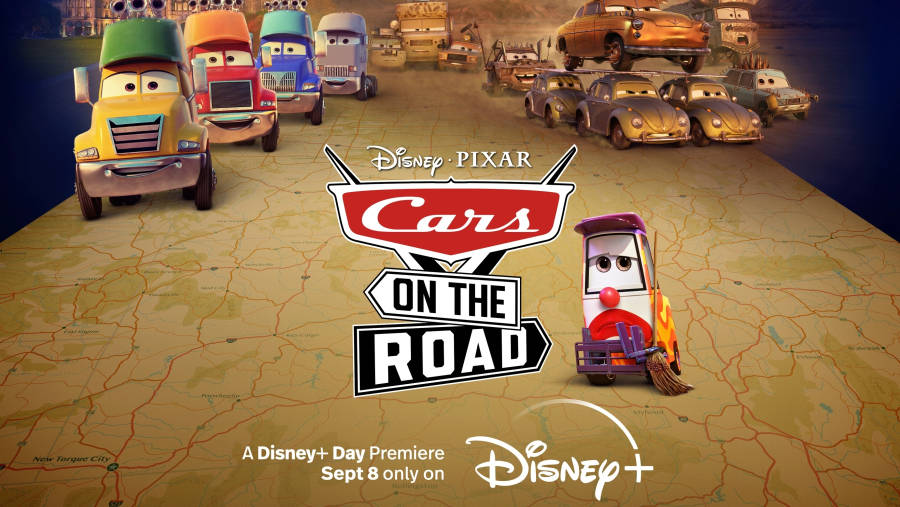 Disney Cars On The Road Wallpaper