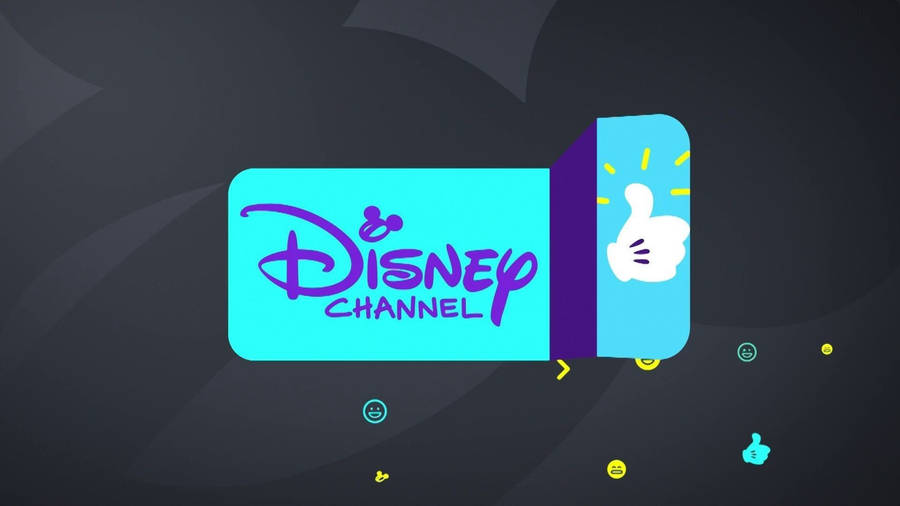 Disney Channel Mickey Mouse Glove Logo Wallpaper