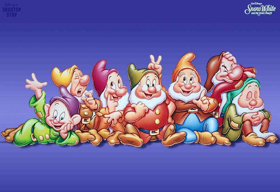 Disney Desktop Seven Dwarves Wallpaper