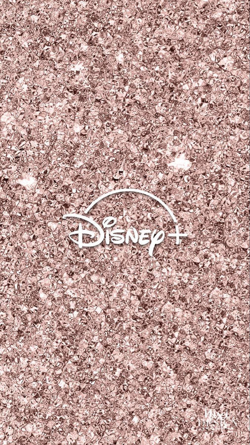 Disney Logo Glitters Wallpaper