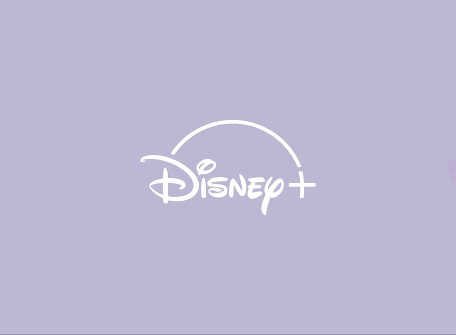Disney Logo Pastel Purple Wallpaper