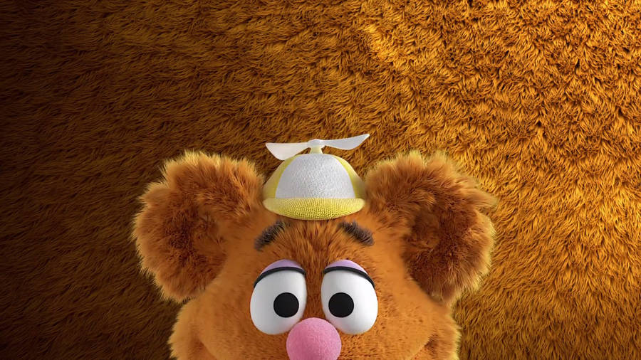 Disney Muppet Babies Half-faced Fozzie Wallpaper