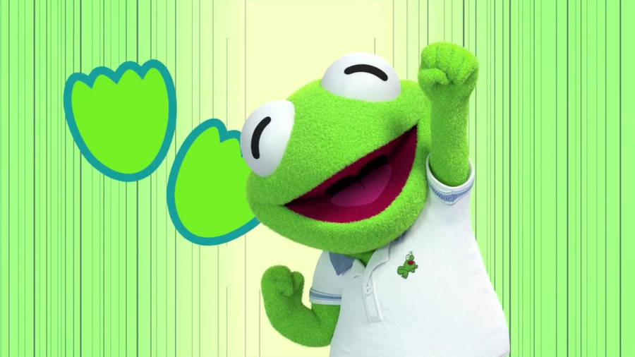 Disney Muppet Babies Super Kermit Wallpaper