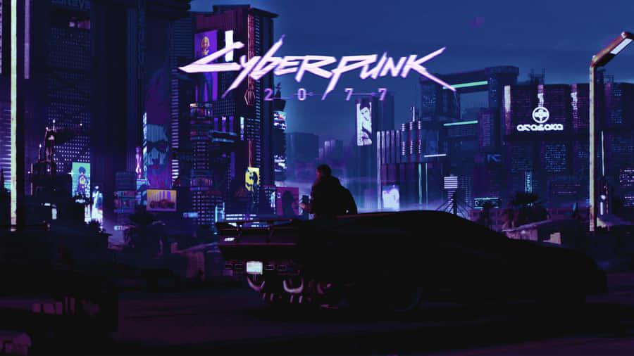 Dive Into The Cyberpunk Aesthetic For A Digital Odyssey. Wallpaper