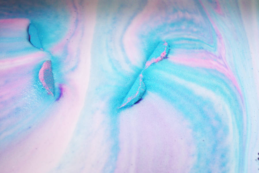 Dive Into The Lush Experience: Vibrant Hues Of Handcrafted Cosmetics Wallpaper