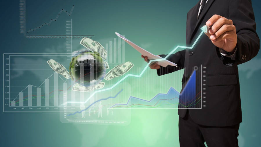 Diverse Trends In Stock Market Wallpaper